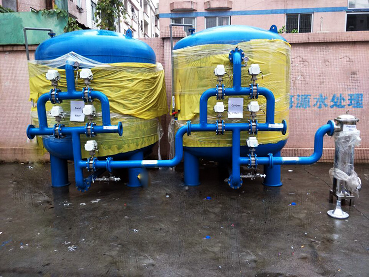 Sistema de filtración de agua de pozo